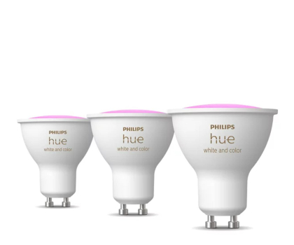 Inteligentne oświetlenie Philips Hue Hue White and color ambiance Inteligentny reflektor GU10 (3s 8720169229877